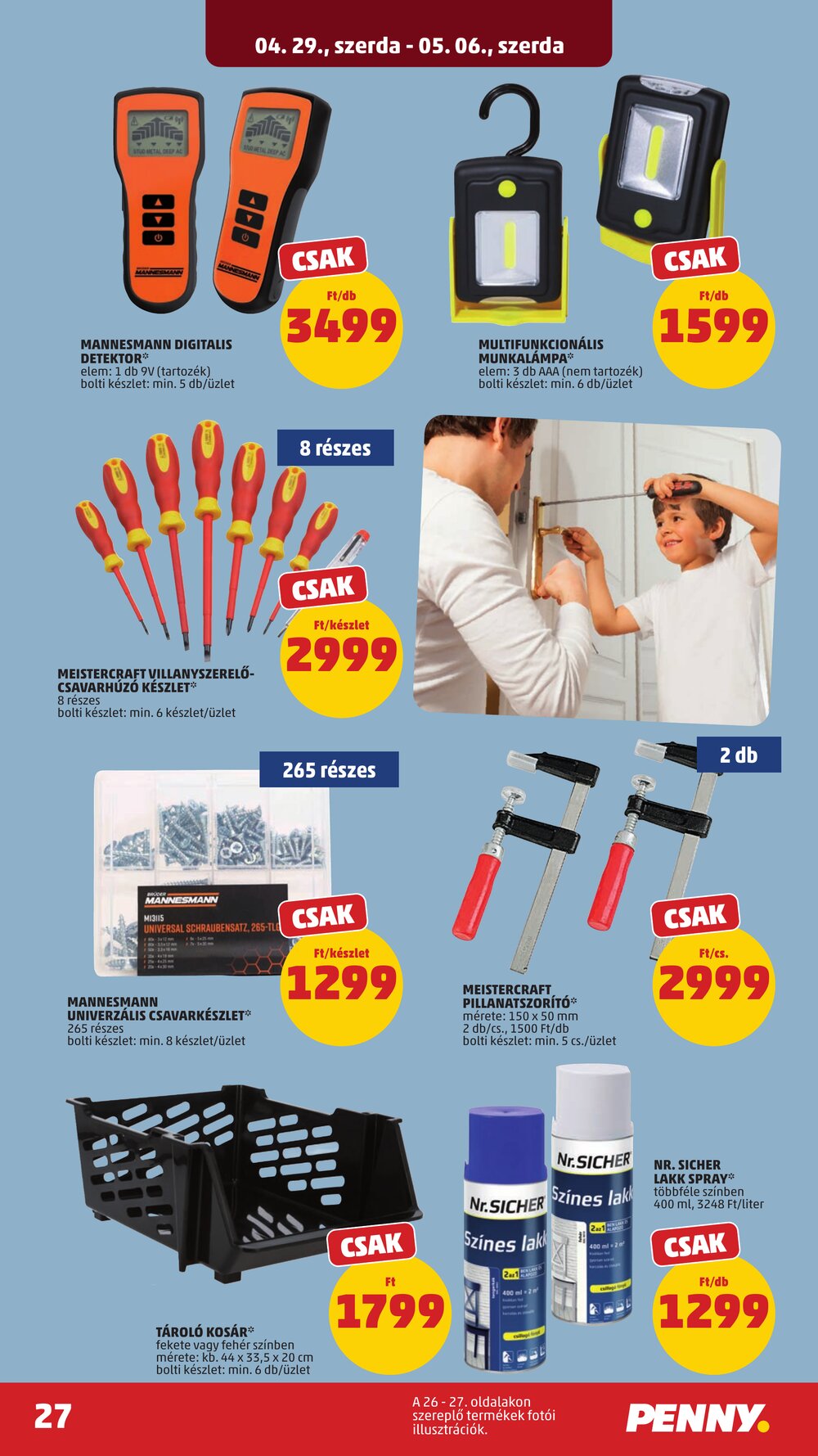 Penny Market akciós újság 2026.04.29-től - 31. oldal.
