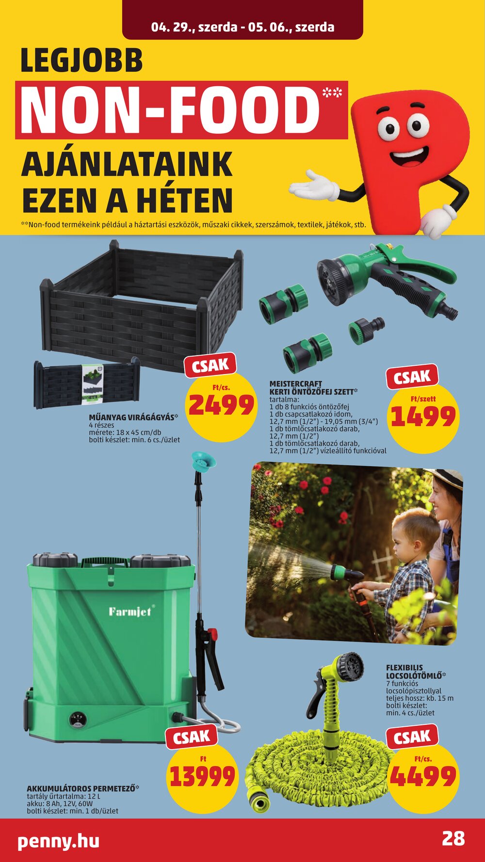 Penny Market akciós újság 2026.04.29-től - 32. oldal.