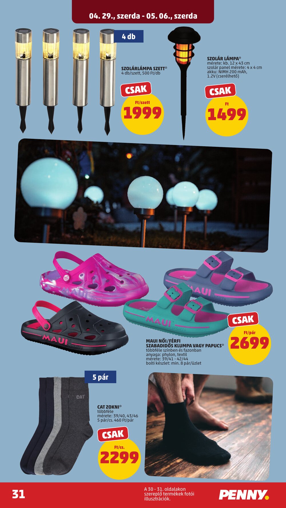 Penny Market akciós újság 2026.04.29-től - 35. oldal.