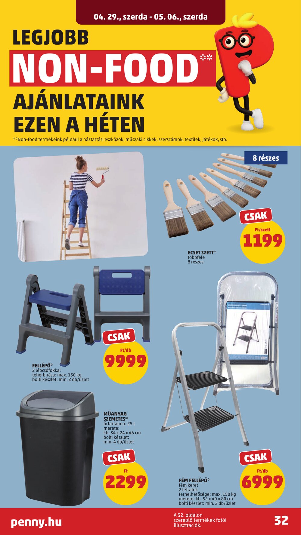 Penny Market akciós újság 2026.04.29-től - 36. oldal.
