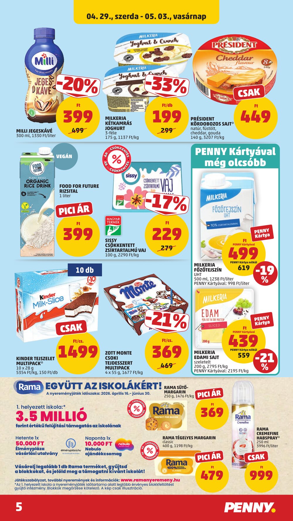 Penny Market akciós újság 2026.04.29-től - 7. oldal.