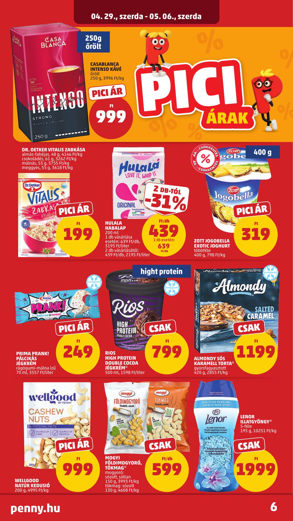 Penny Market akciós újság 2026.04.29-től - 8. oldal.
