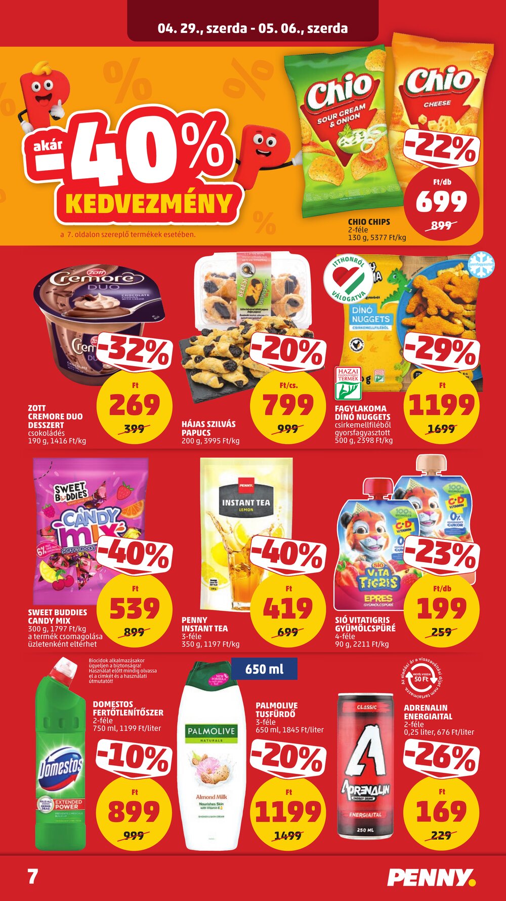 Penny Market akciós újság 2026.04.29-től - 9. oldal.