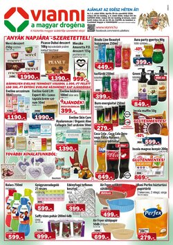 Vianni drogéria akciós újság 2026.04.29-től