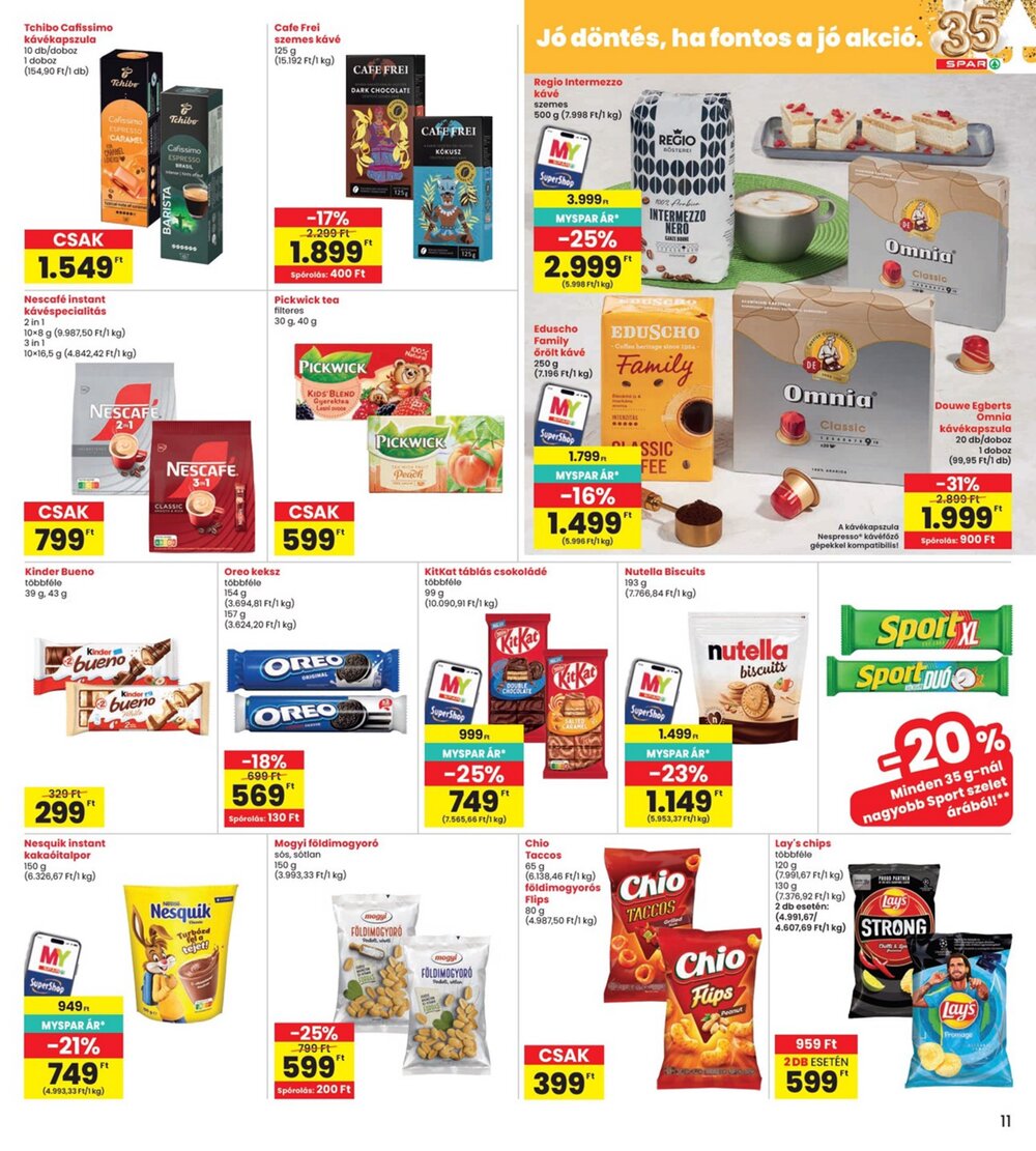 Interspar akciós újság 2026.04.30-tól - 11. oldal.