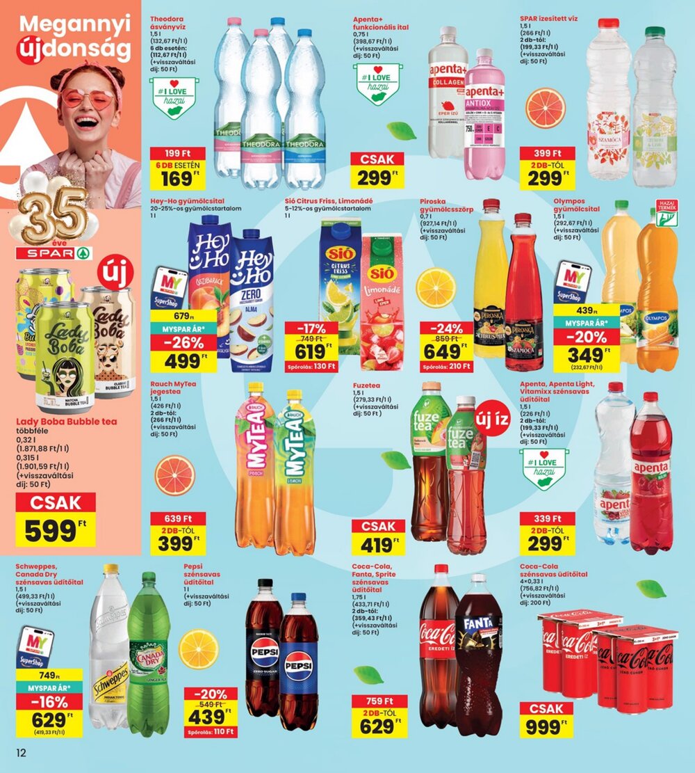 Interspar akciós újság 2026.04.30-tól - 12. oldal.