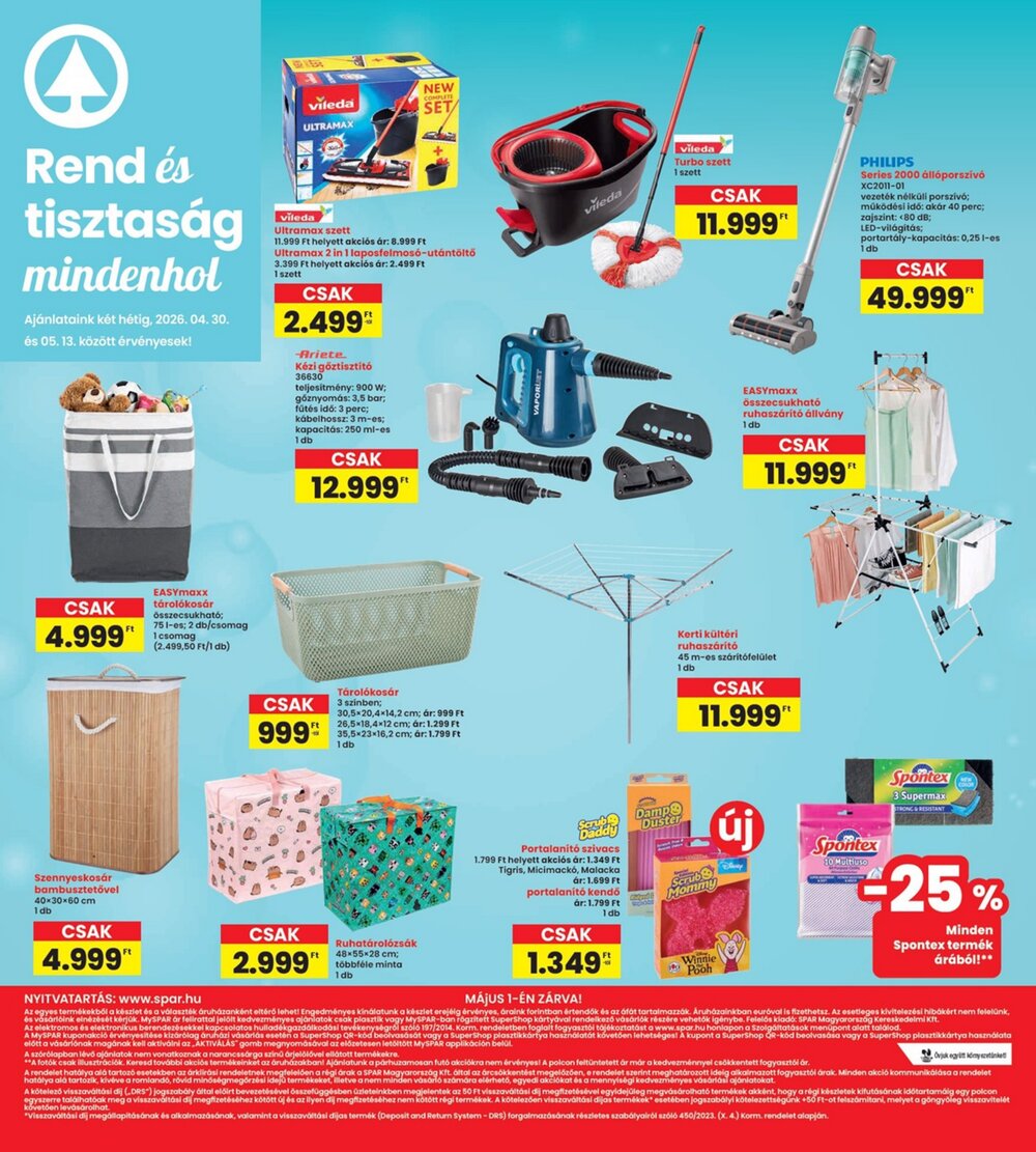 Interspar akciós újság 2026.04.30-tól - 18. oldal.