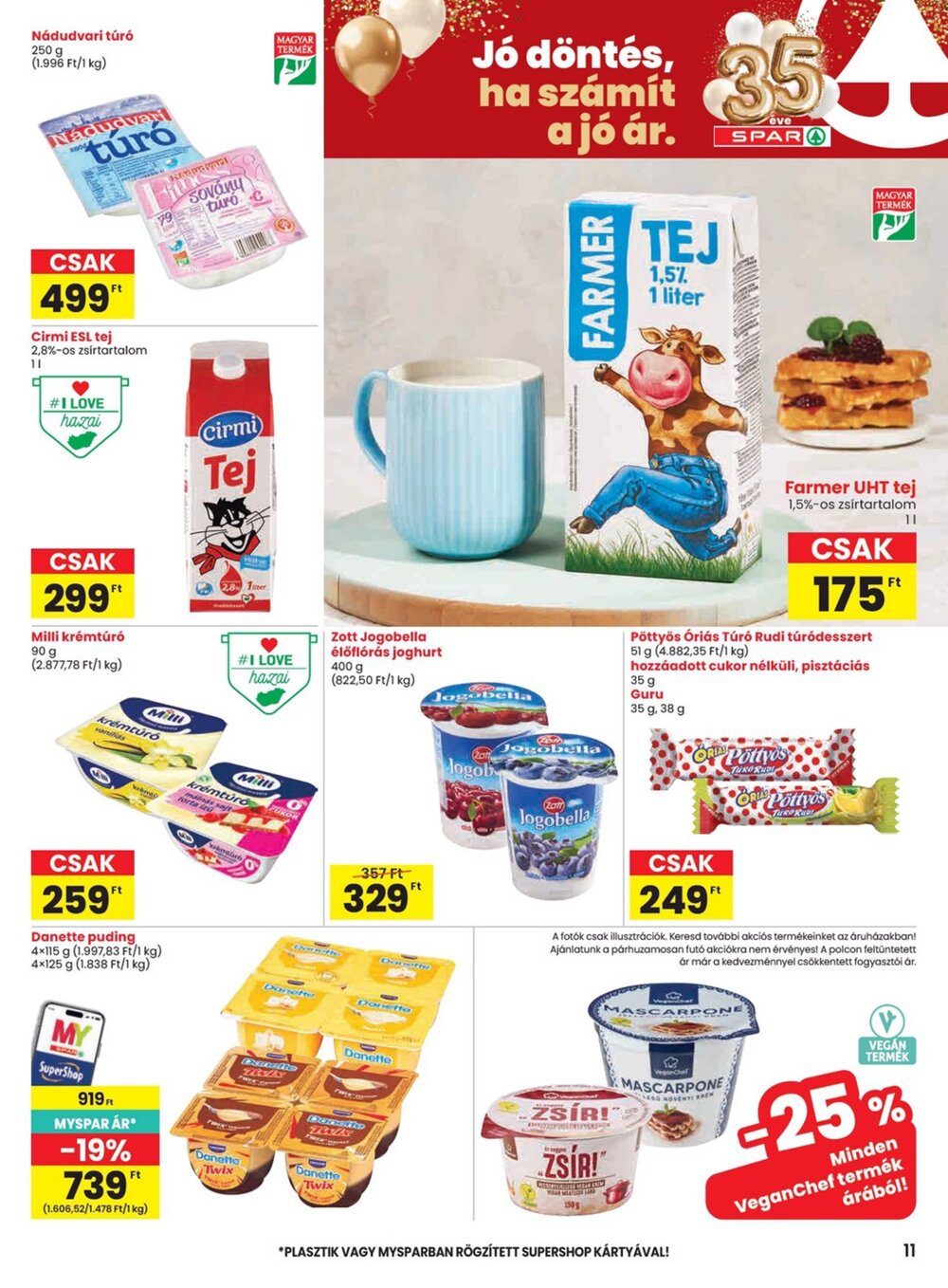 Spar akciós újság 2026.04.30-tól - 11. oldal.