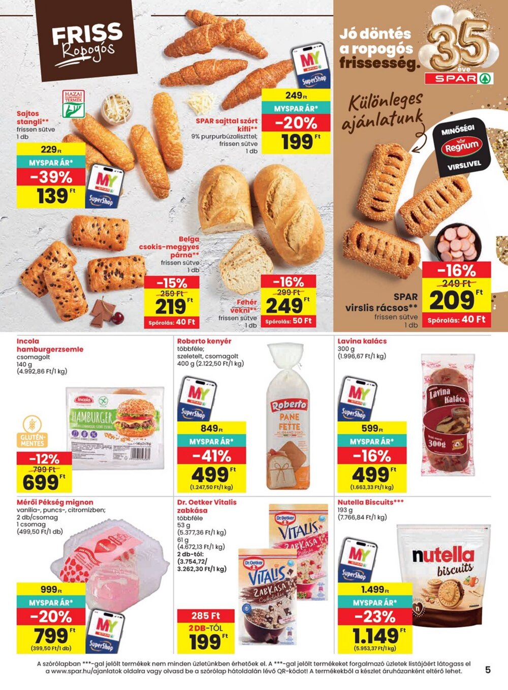 Spar akciós újság 2026.04.30-tól - 5. oldal.