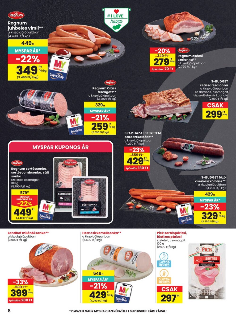 Spar akciós újság 2026.04.30-tól - 8. oldal.