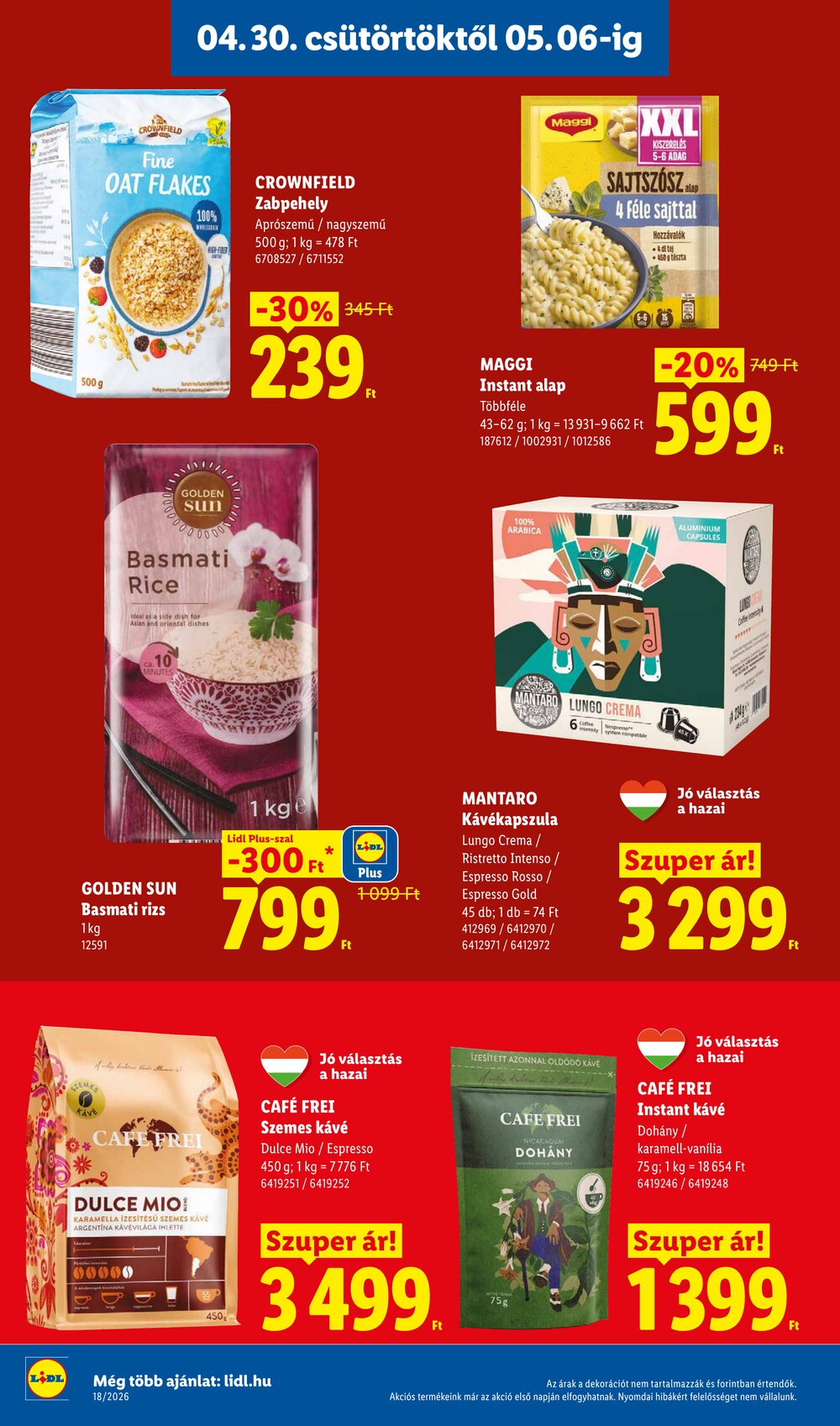 Lidl akciós újság 2026.04.30-tól - 12. oldal.