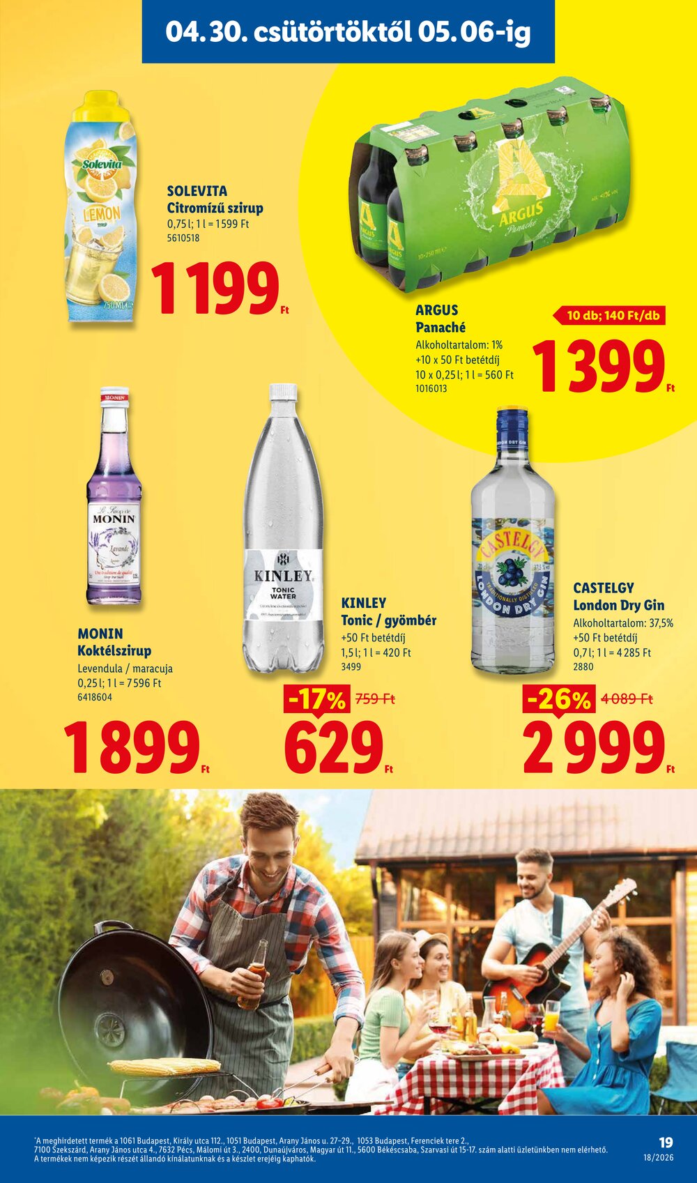 Lidl akciós újság 2026.04.30-tól - 19. oldal.