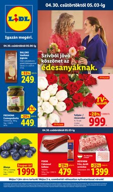 Lidl akciós újság 2026.04.30-tól