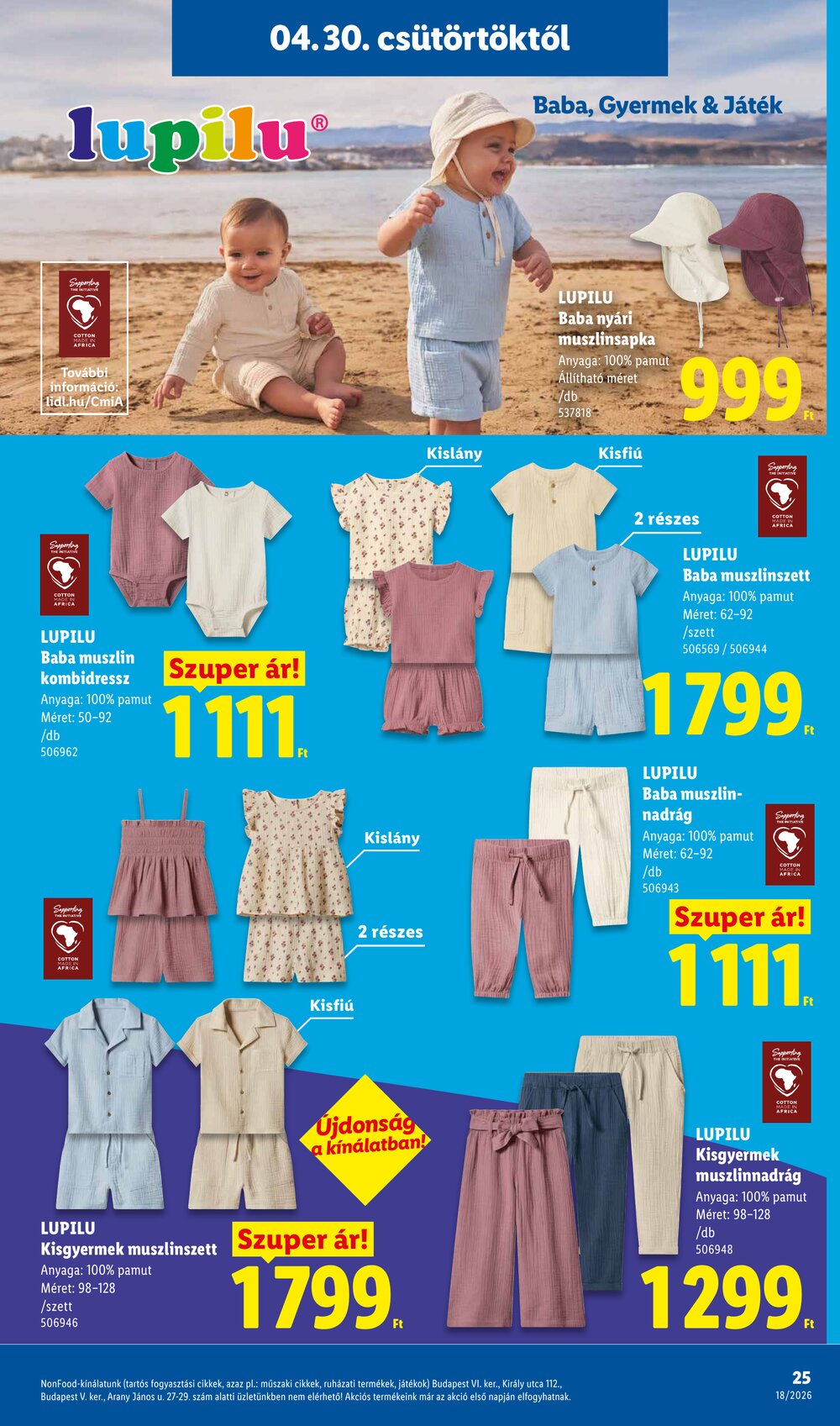 Lidl akciós újság 2026.04.30-tól - 25. oldal.