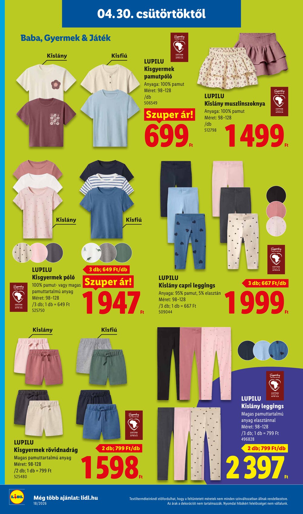 Lidl akciós újság 2026.04.30-tól - 26. oldal.