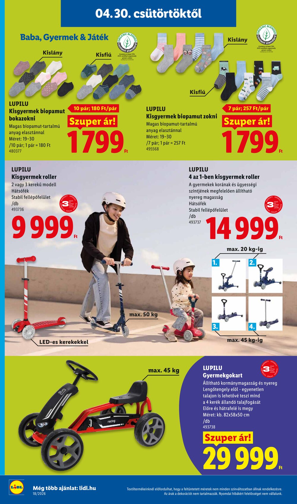 Lidl akciós újság 2026.04.30-tól - 28. oldal.
