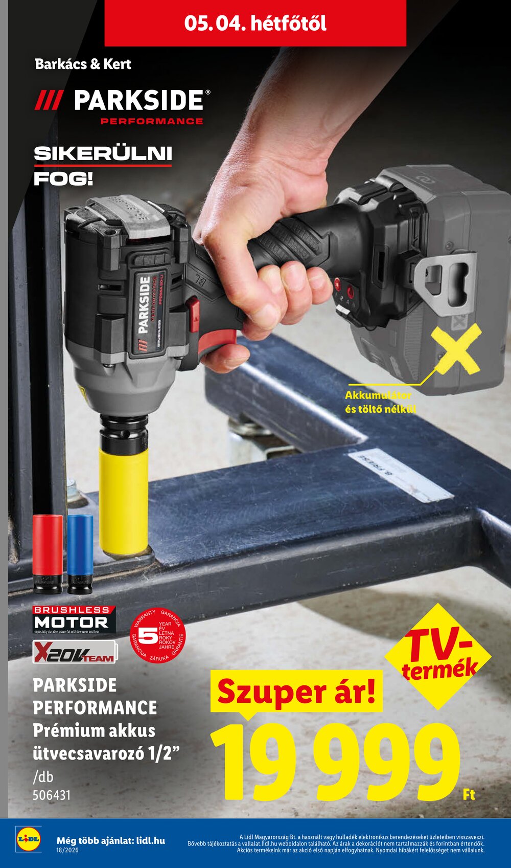 Lidl akciós újság 2026.04.30-tól - 42. oldal.