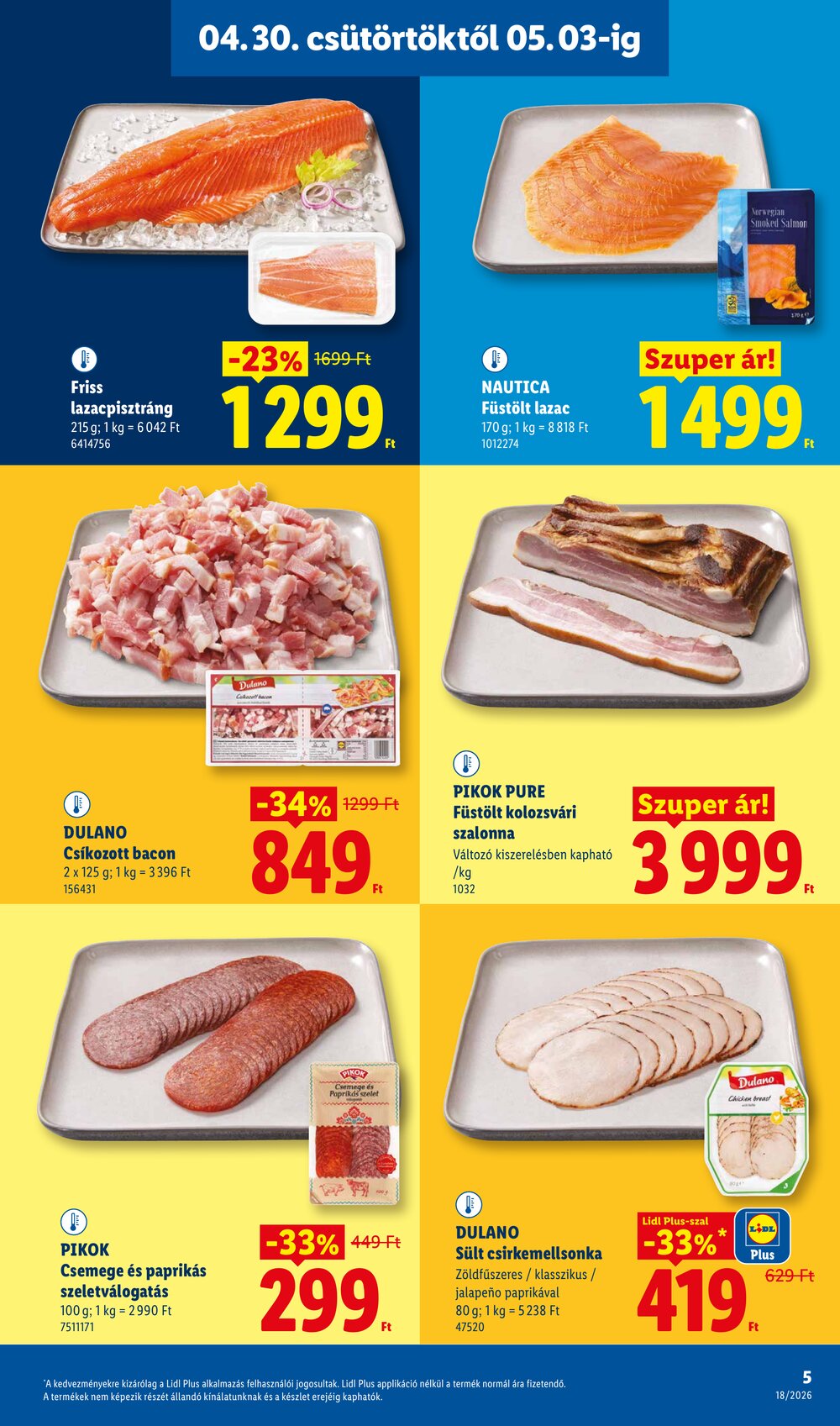 Lidl akciós újság 2026.04.30-tól - 5. oldal.