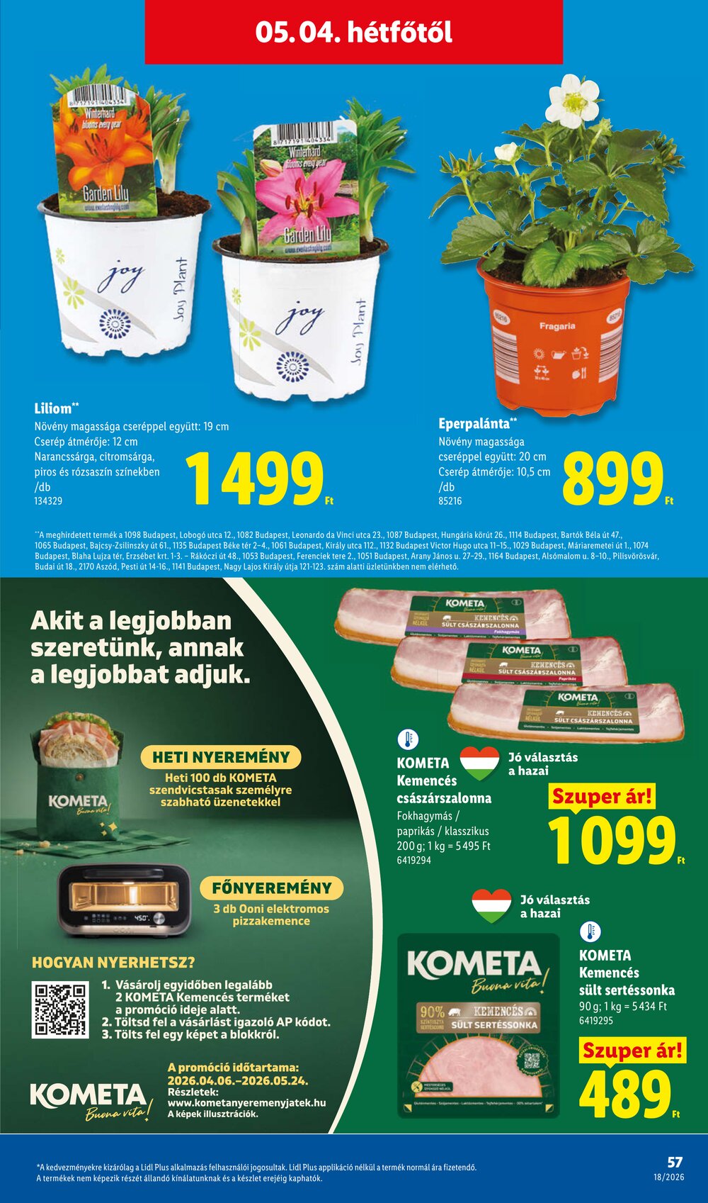 Lidl akciós újság 2026.04.30-tól - 57. oldal.