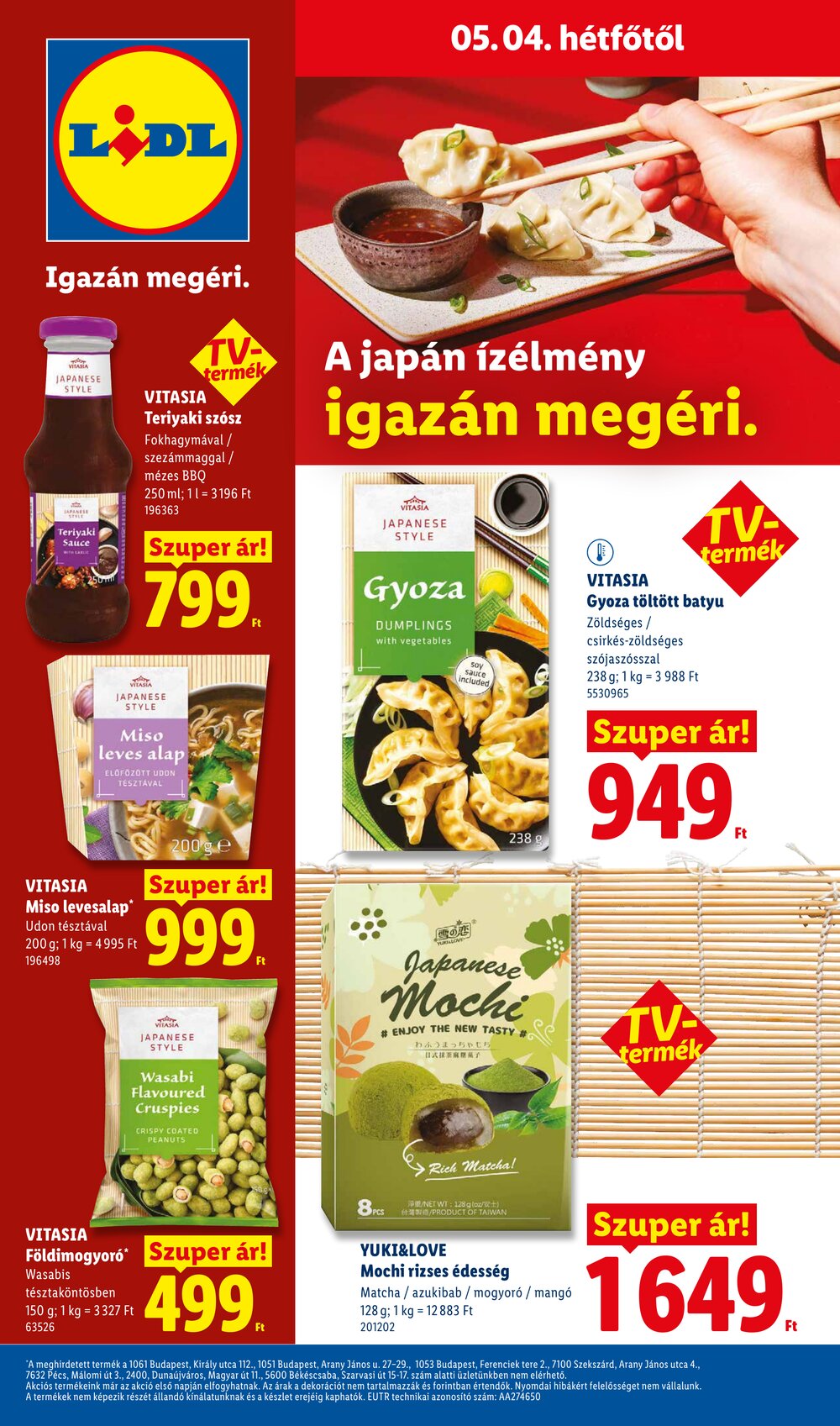 Lidl akciós újság 2026.04.30-tól - 64. oldal.