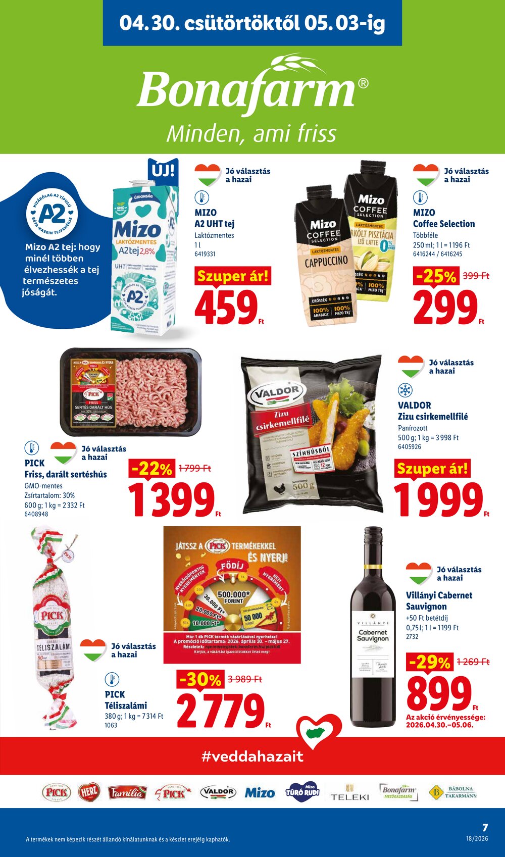 Lidl akciós újság 2026.04.30-tól - 7. oldal.