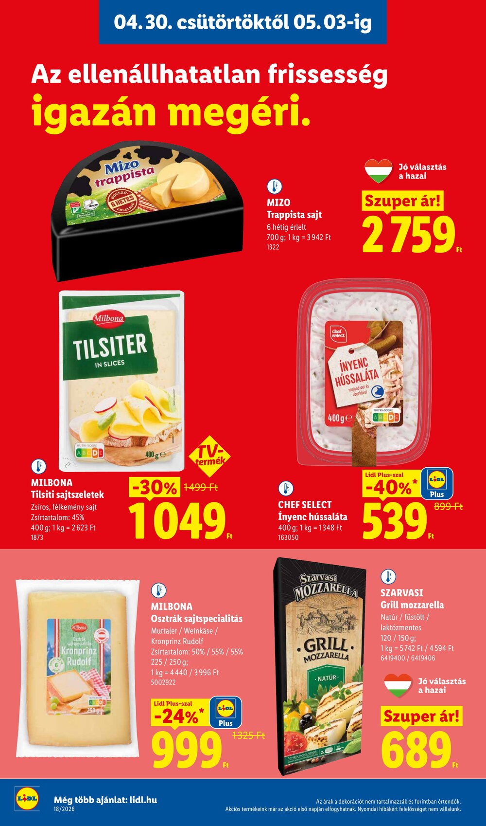 Lidl akciós újság 2026.04.30-tól - 8. oldal.