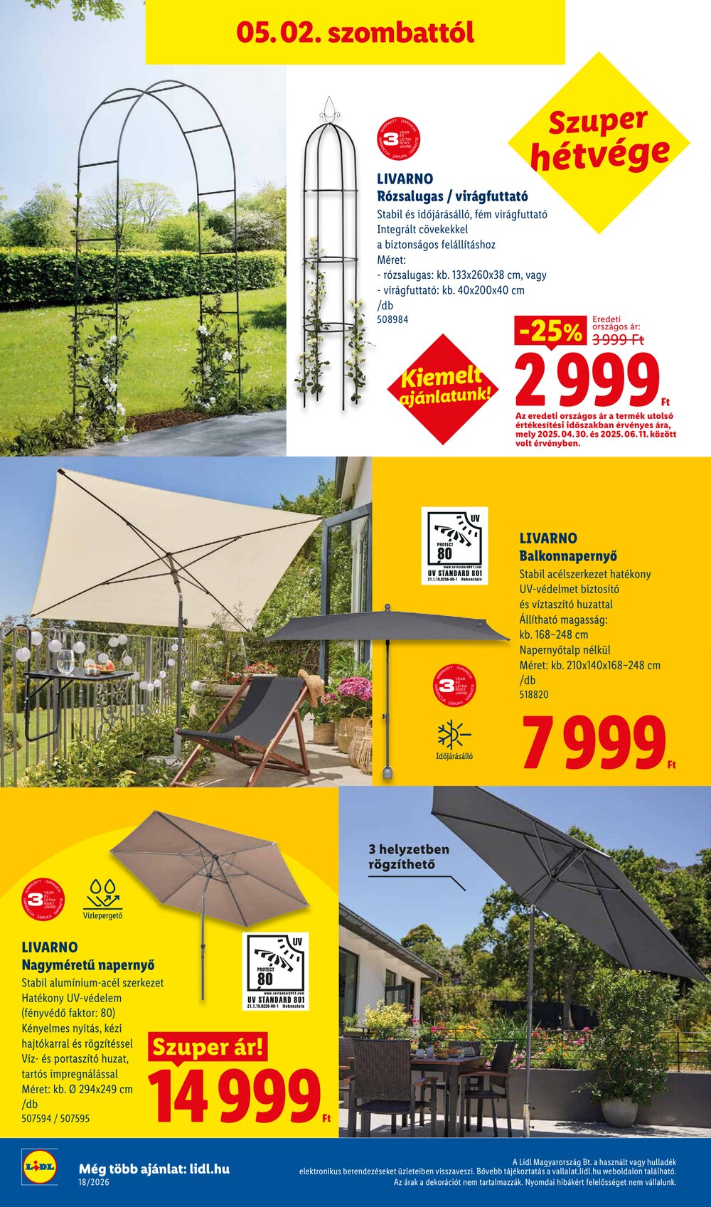 Lidl akciós újság 2026.04.30-tól - 14. oldal.