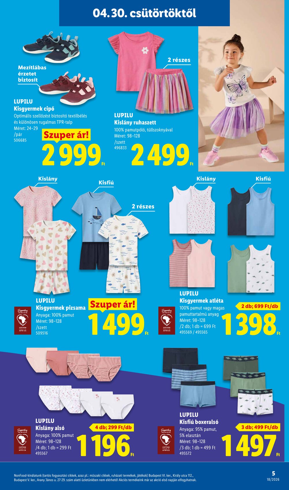 Lidl akciós újság 2026.04.30-tól - 5. oldal.