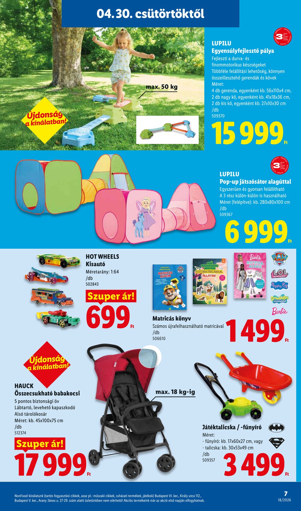 Lidl akciós újság 2026.04.30-tól - 7. oldal.