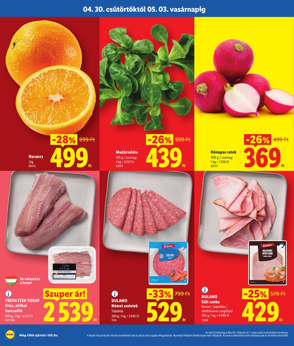 Lidl akciós újság 2026.04.30-tól - 2. oldal.