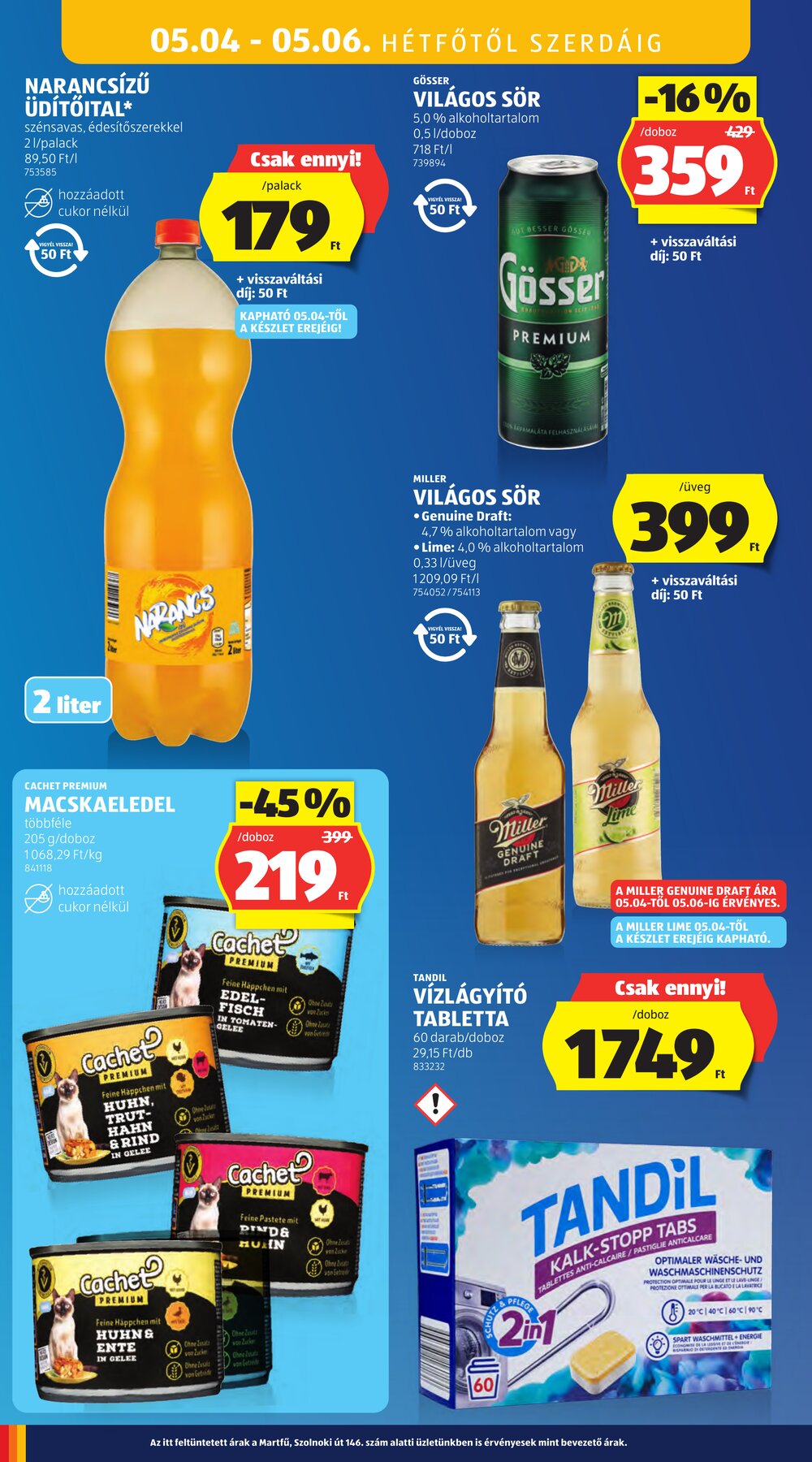 Aldi akciós újság 2026.04.30-tól - 38. oldal.