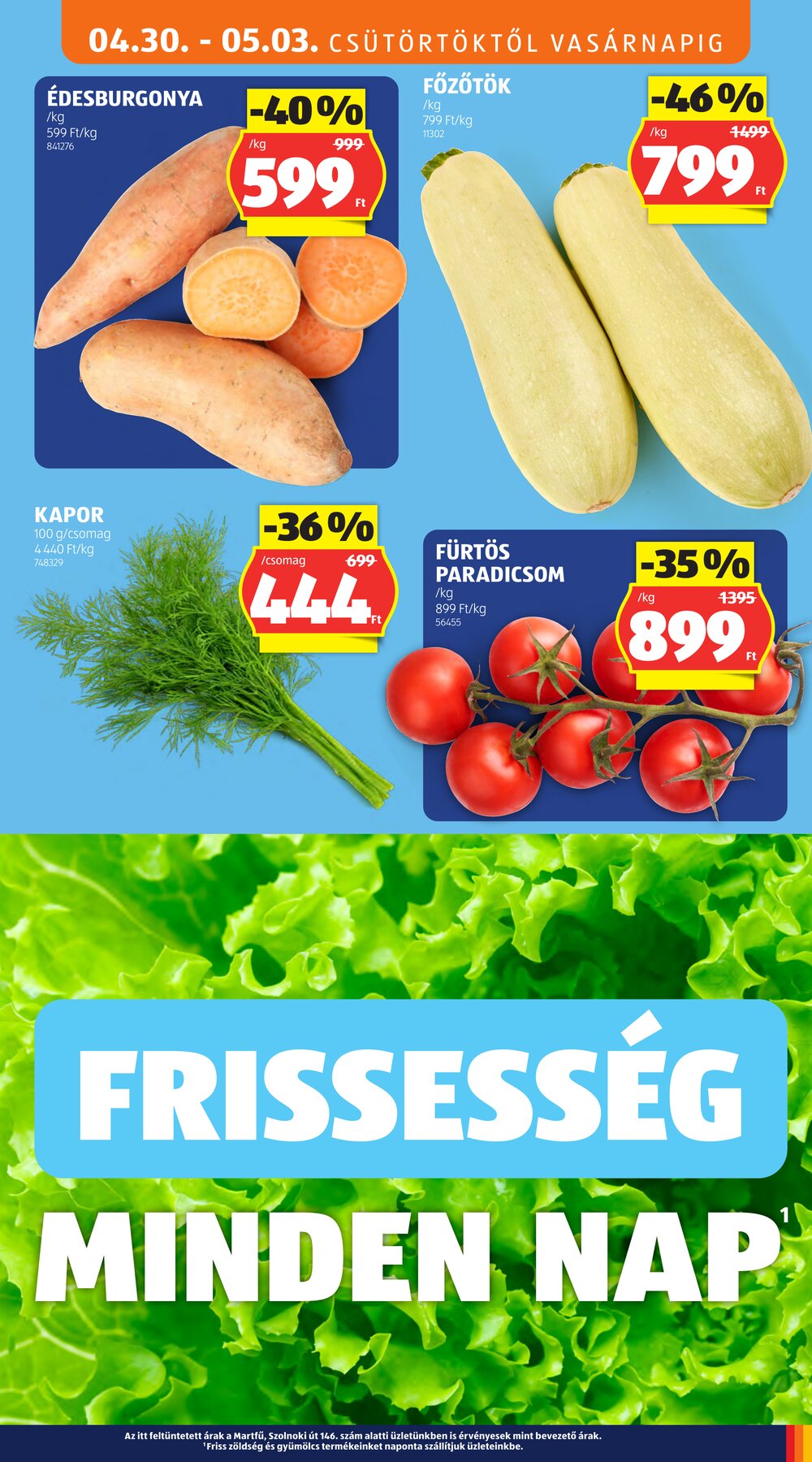 Aldi akciós újság 2026.04.30-tól - 7. oldal.