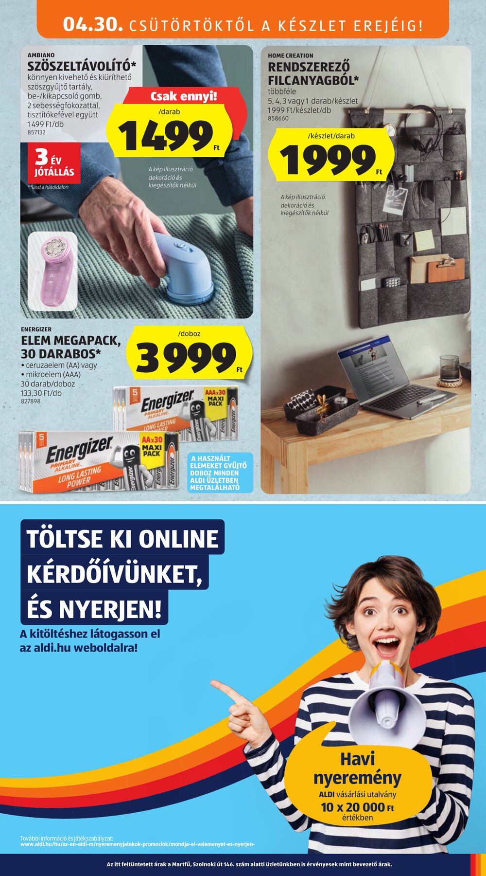 Aldi akciós újság 2026.04.30-tól - 13. oldal.