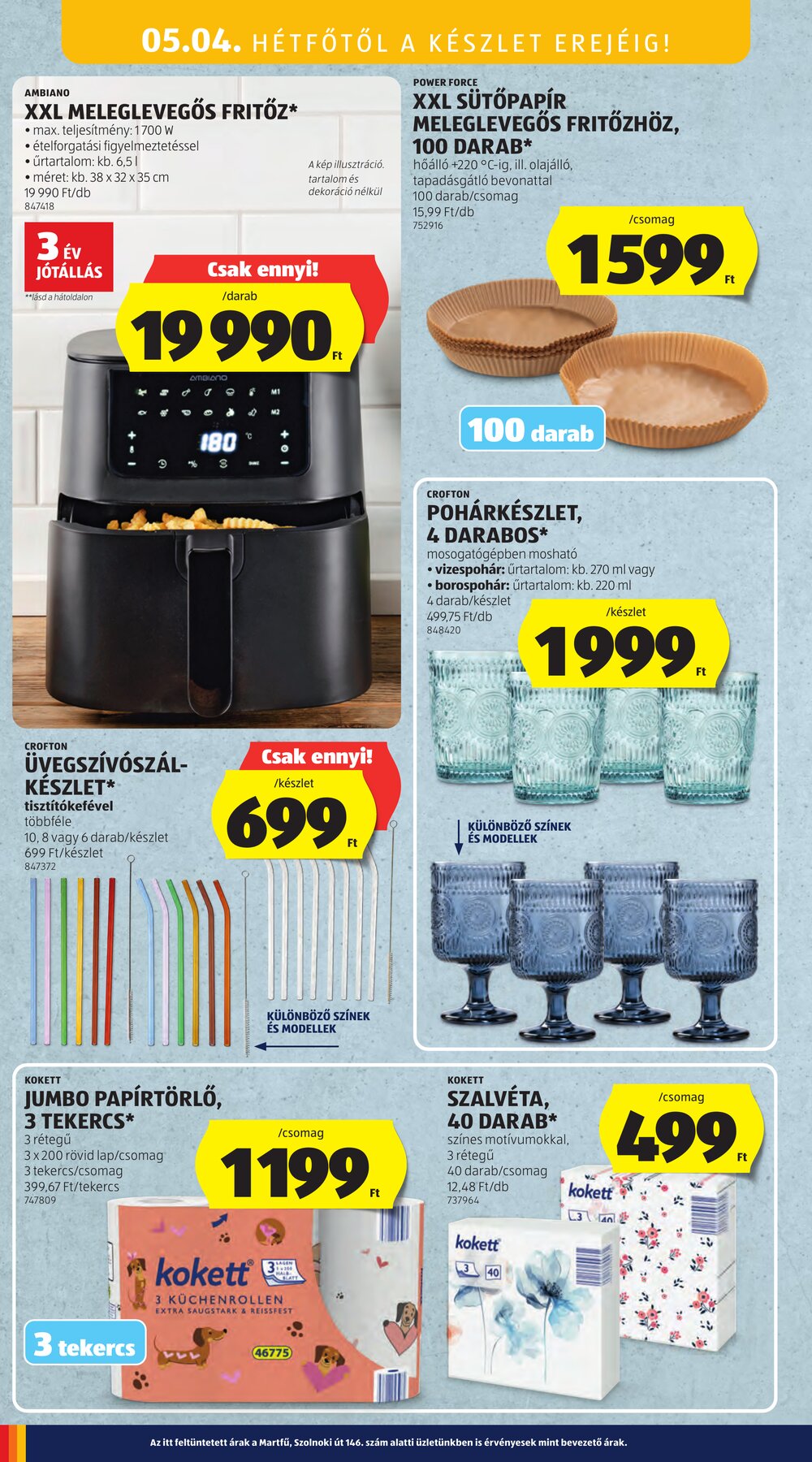 Aldi akciós újság 2026.04.30-tól - 16. oldal.