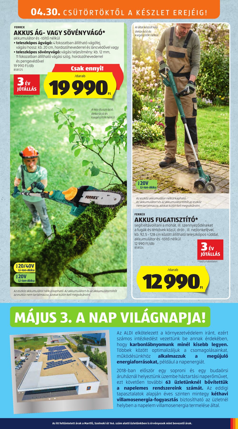 Aldi akciós újság 2026.04.30-tól - 7. oldal.