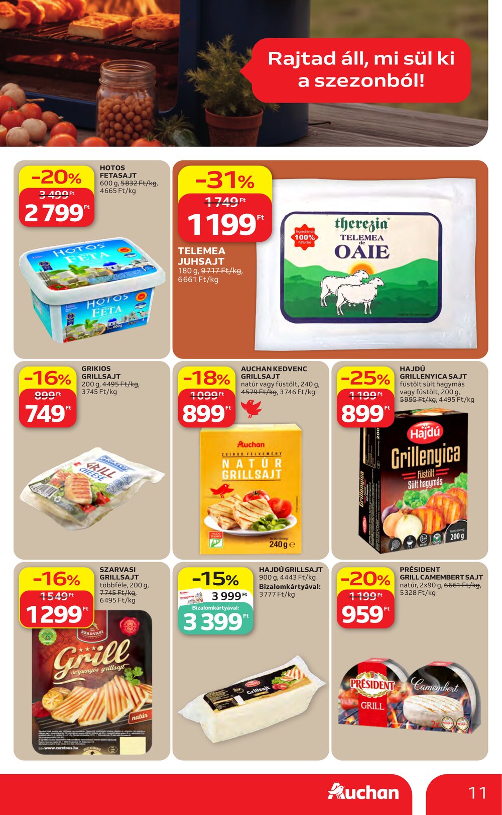 Auchan akciós újság 2026.04.30-tól - 11. oldal.