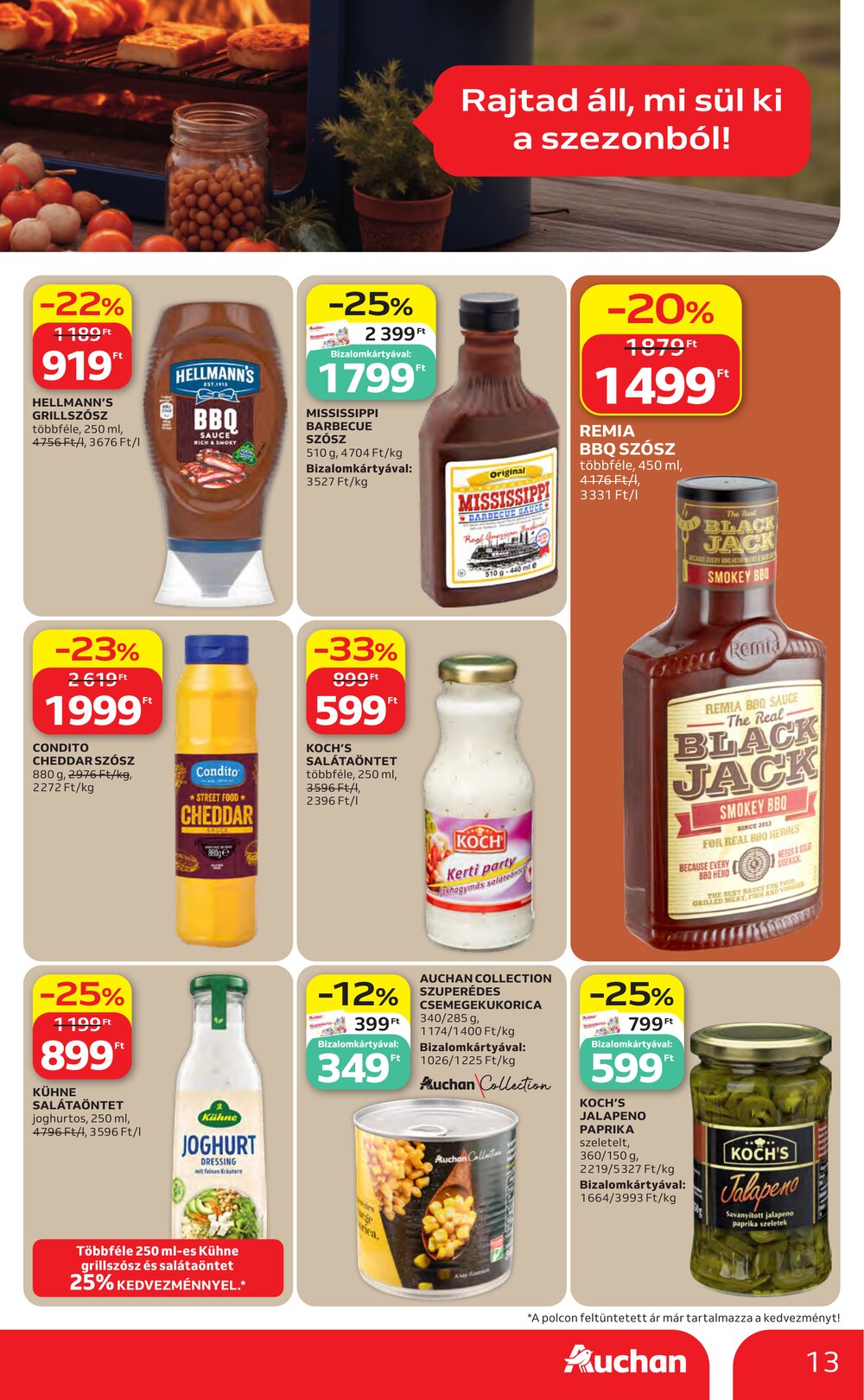 Auchan akciós újság 2026.04.30-tól - 13. oldal.