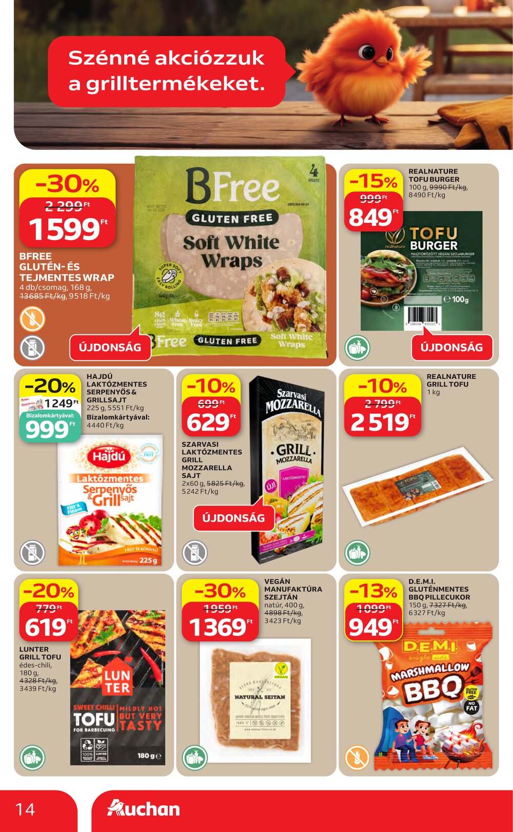 Auchan akciós újság 2026.04.30-tól - 14. oldal.