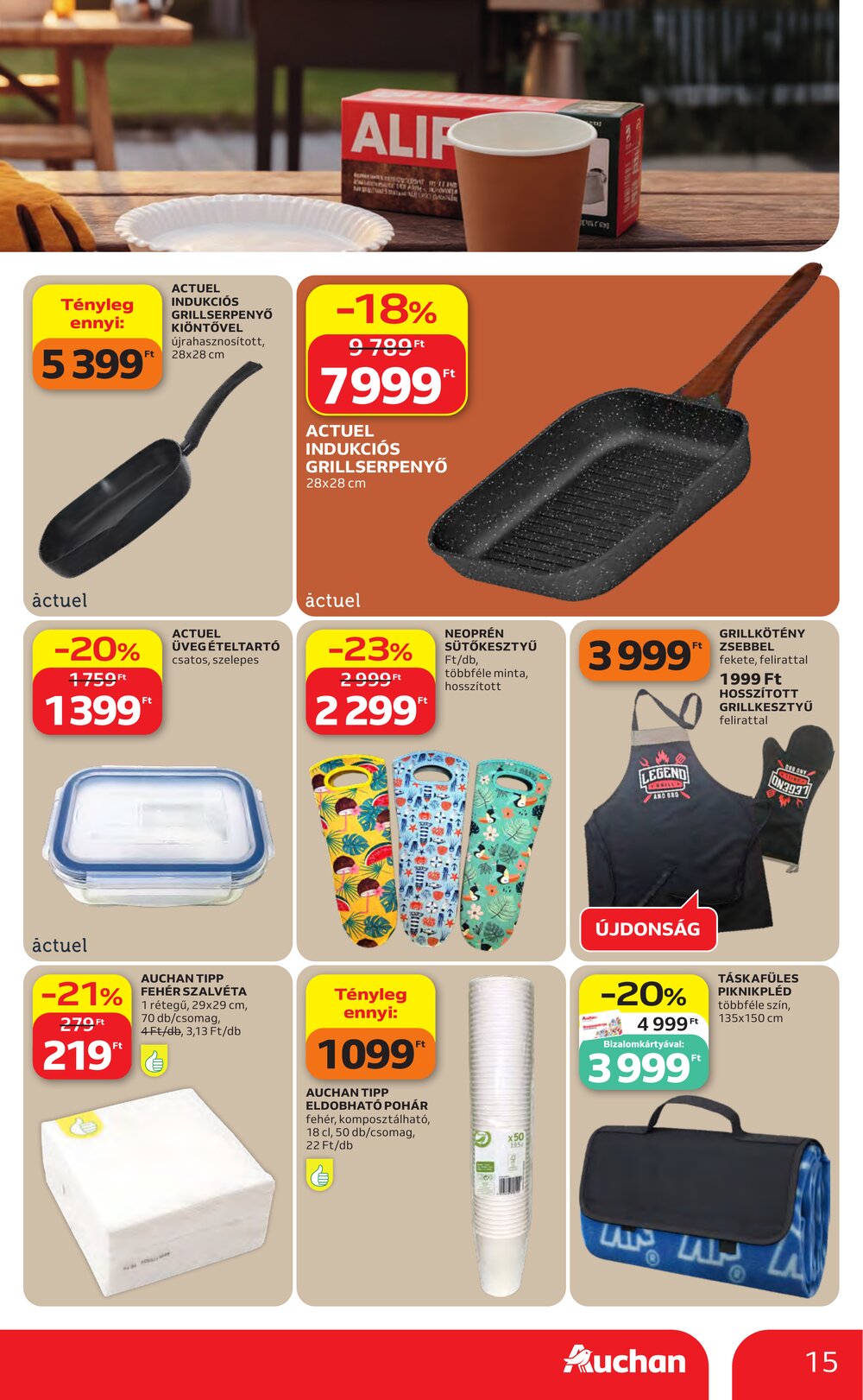 Auchan akciós újság 2026.04.30-tól - 15. oldal.