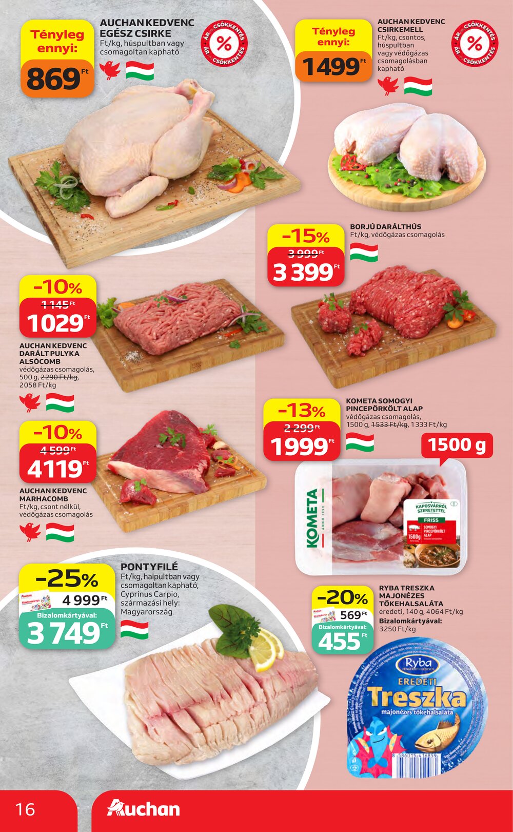 Auchan akciós újság 2026.04.30-tól - 16. oldal.