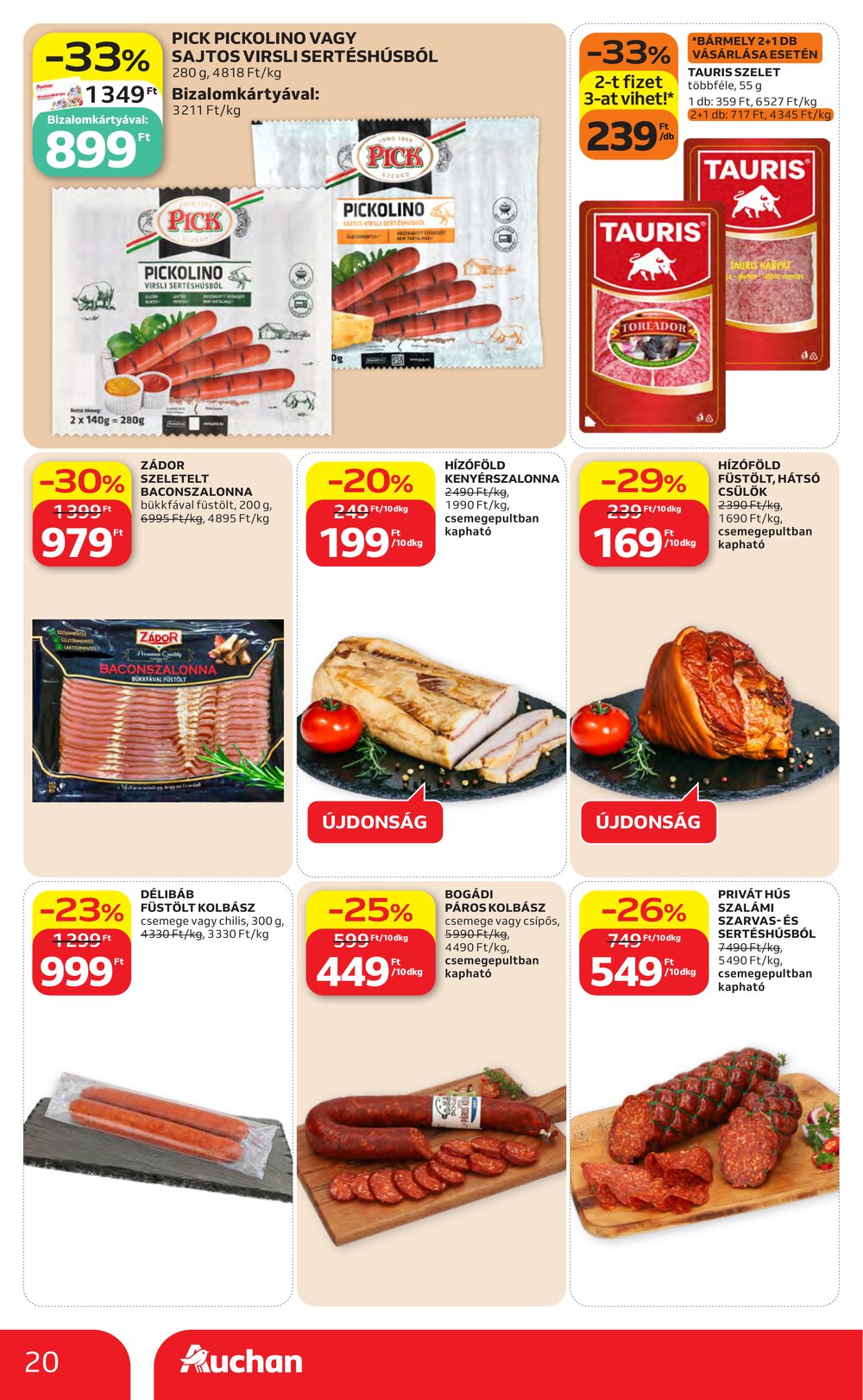 Auchan akciós újság 2026.04.30-tól - 20. oldal.