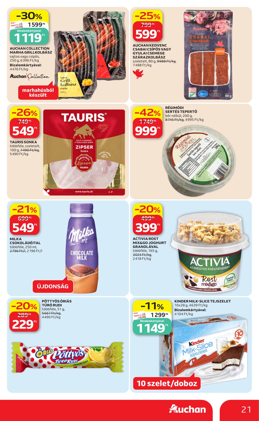 Auchan akciós újság 2026.04.30-tól - 21. oldal.
