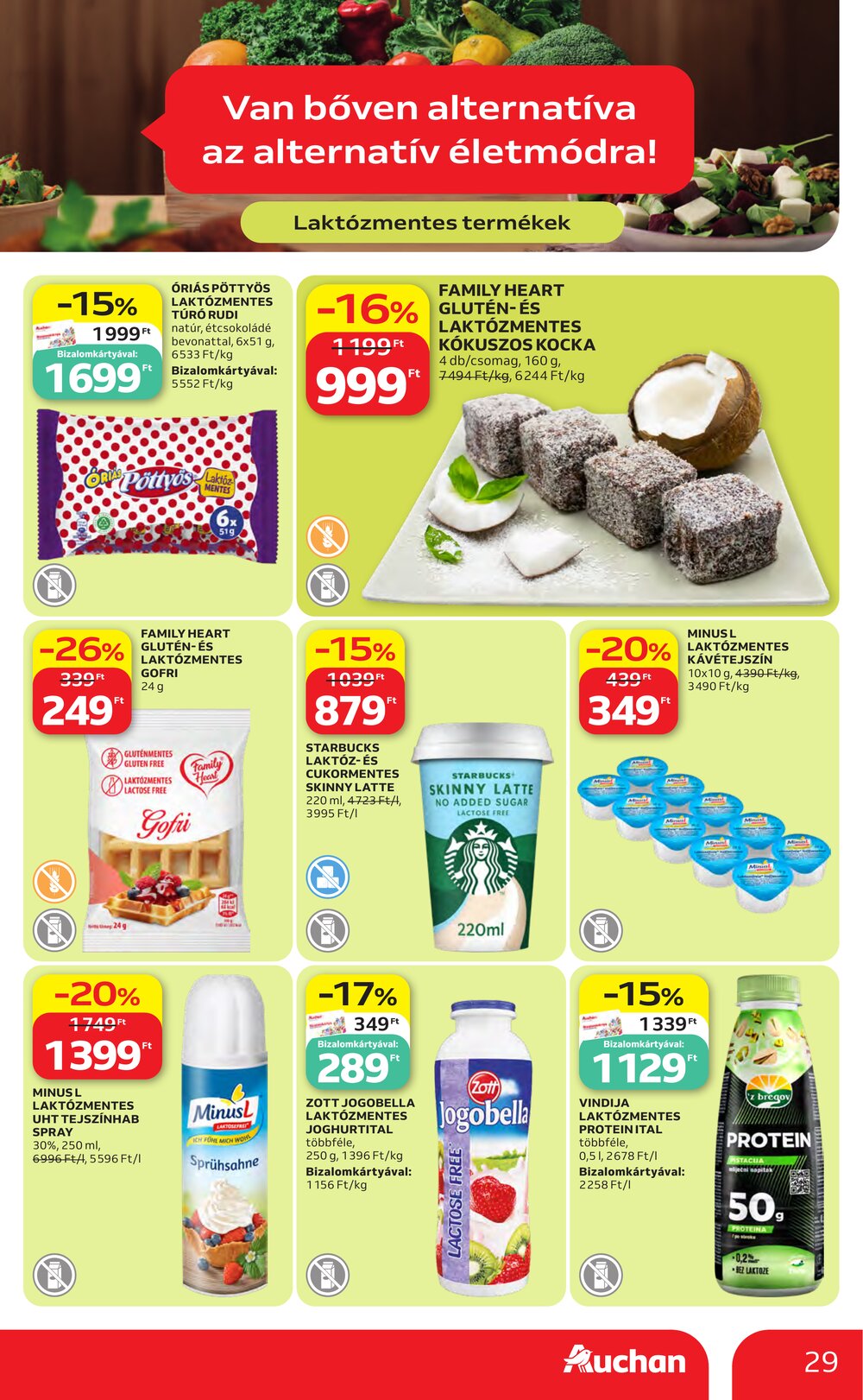 Auchan akciós újság 2026.04.30-tól - 29. oldal.