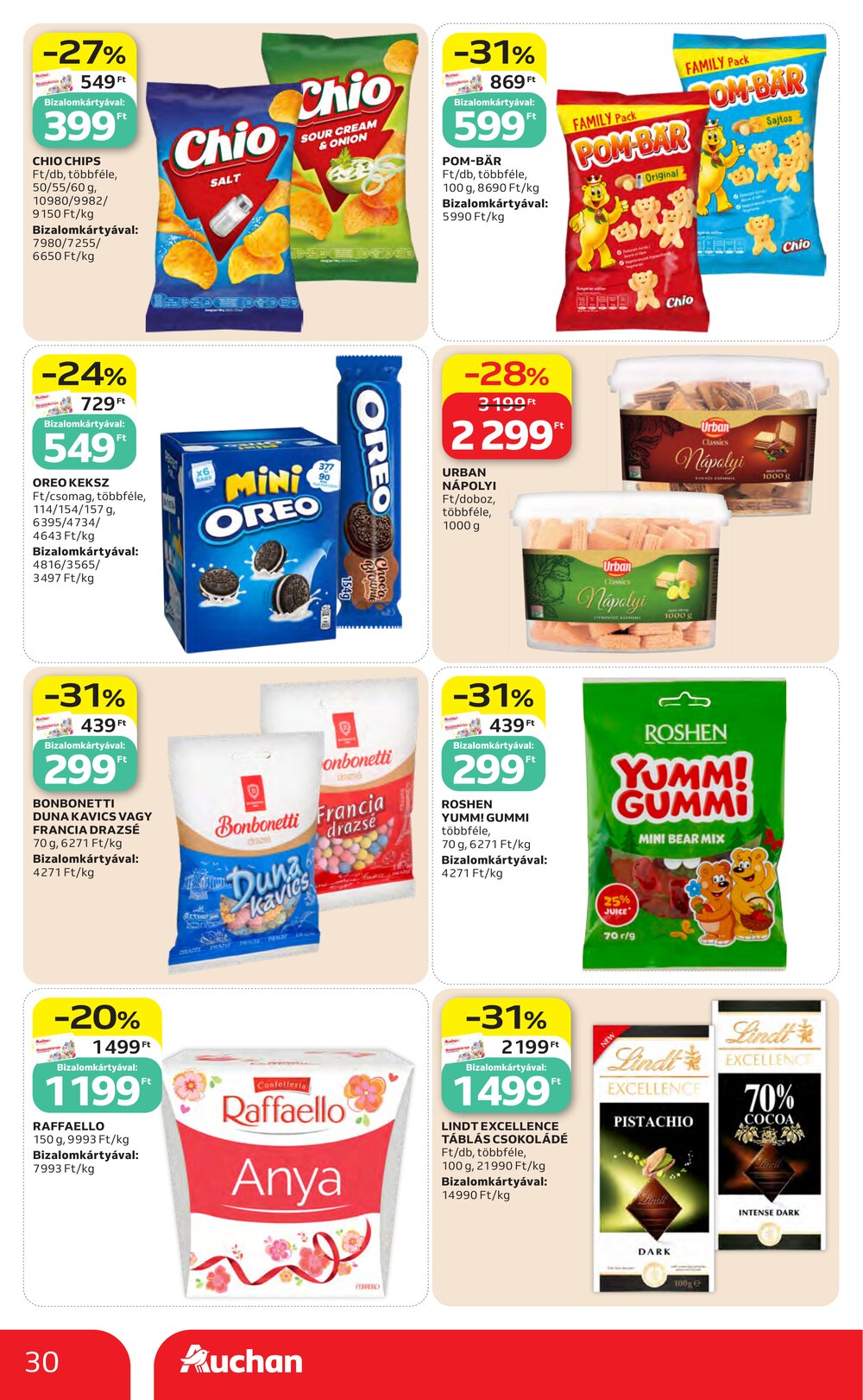 Auchan akciós újság 2026.04.30-tól - 30. oldal.