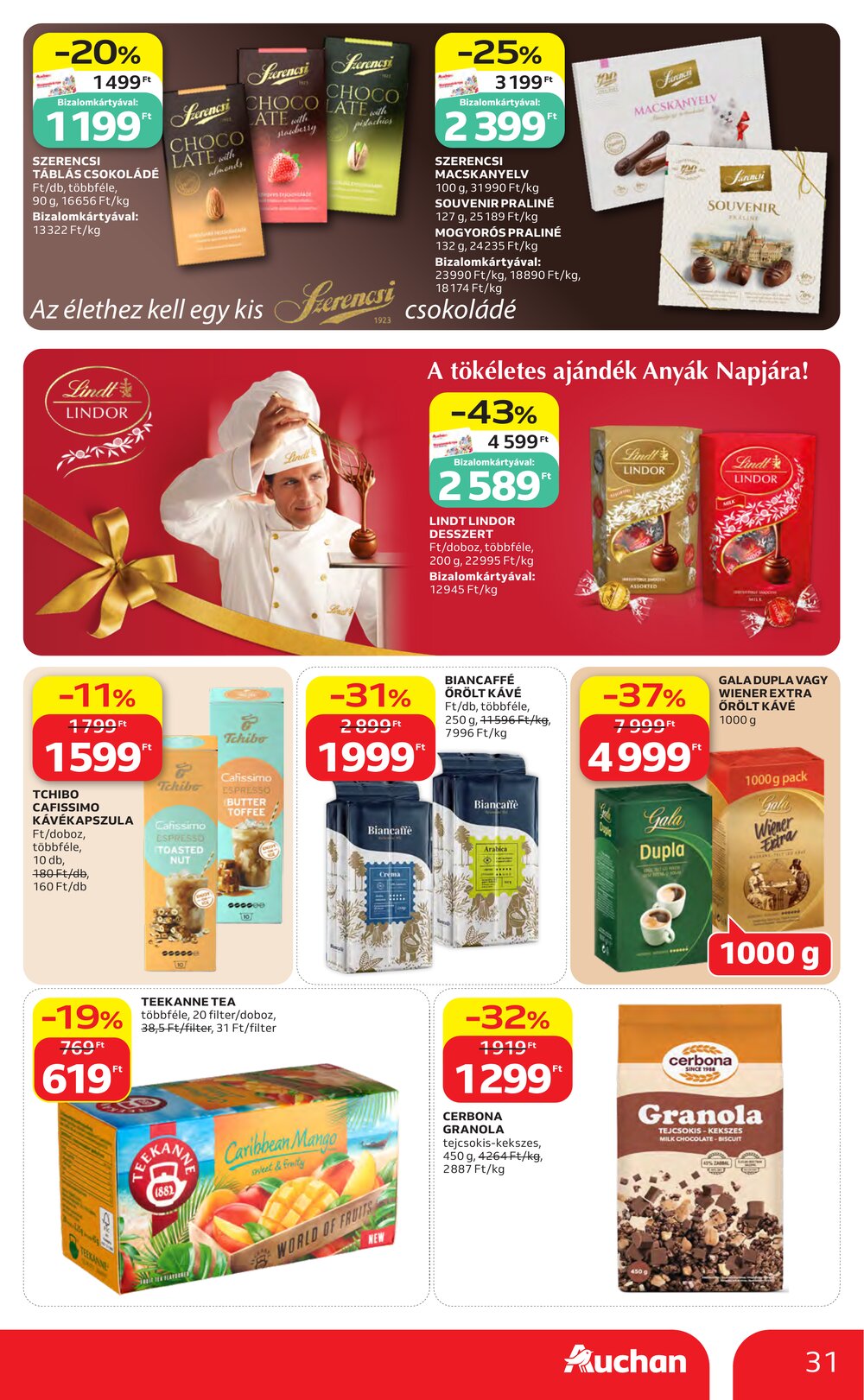 Auchan akciós újság 2026.04.30-tól - 31. oldal.