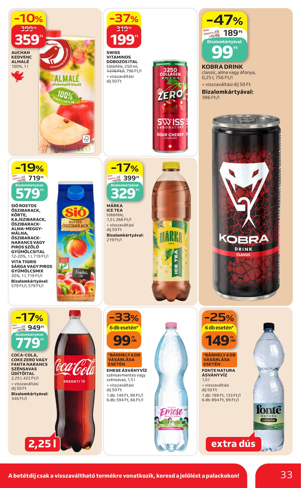 Auchan akciós újság 2026.04.30-tól - 33. oldal.