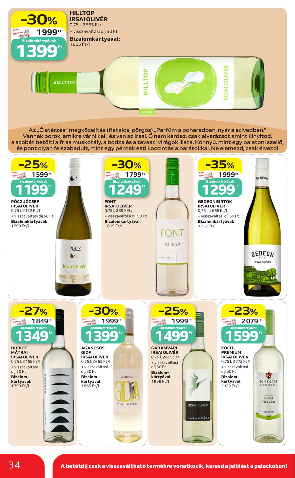 Auchan akciós újság 2026.04.30-tól - 34. oldal.