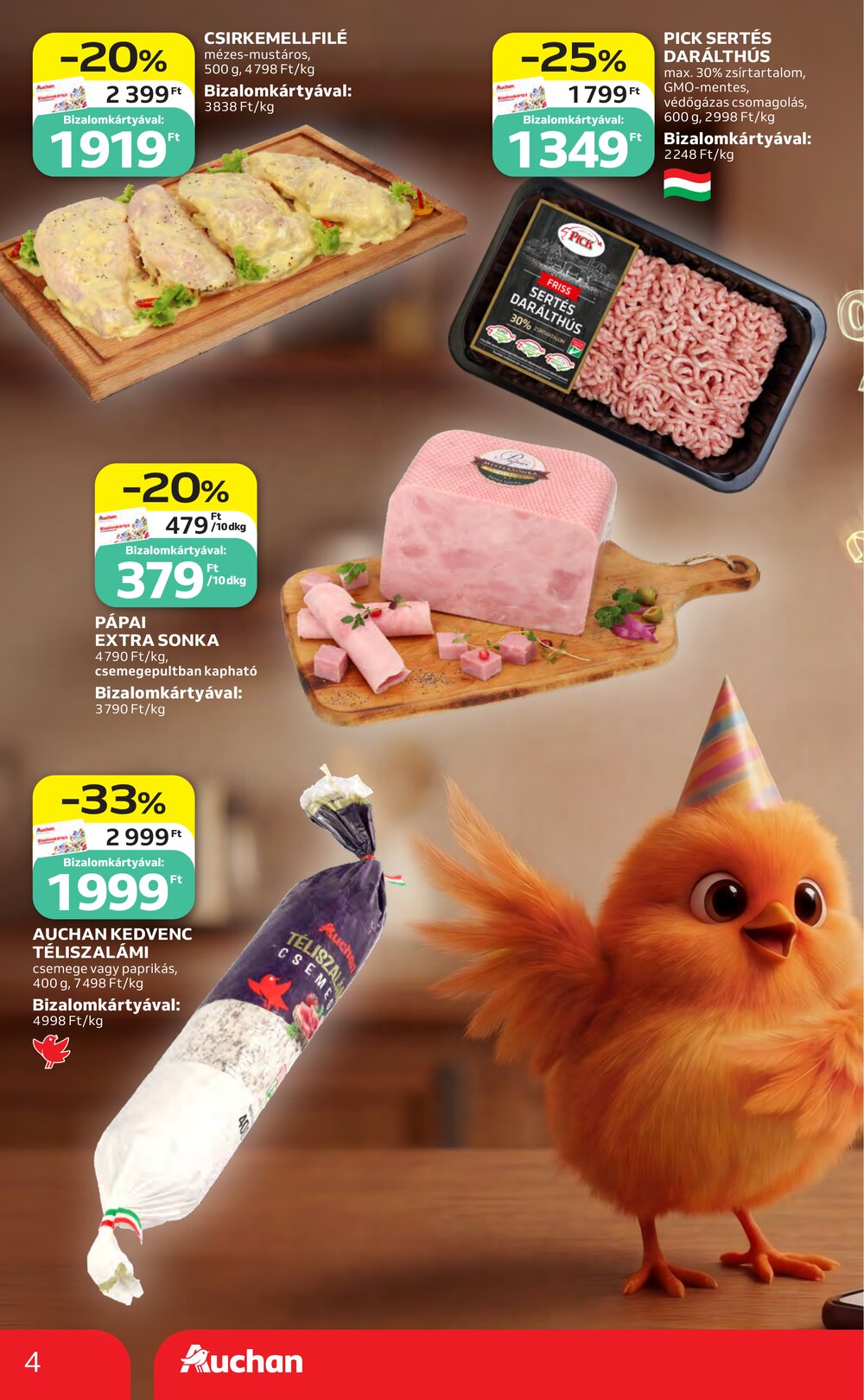 Auchan akciós újság 2026.04.30-tól - 4. oldal.