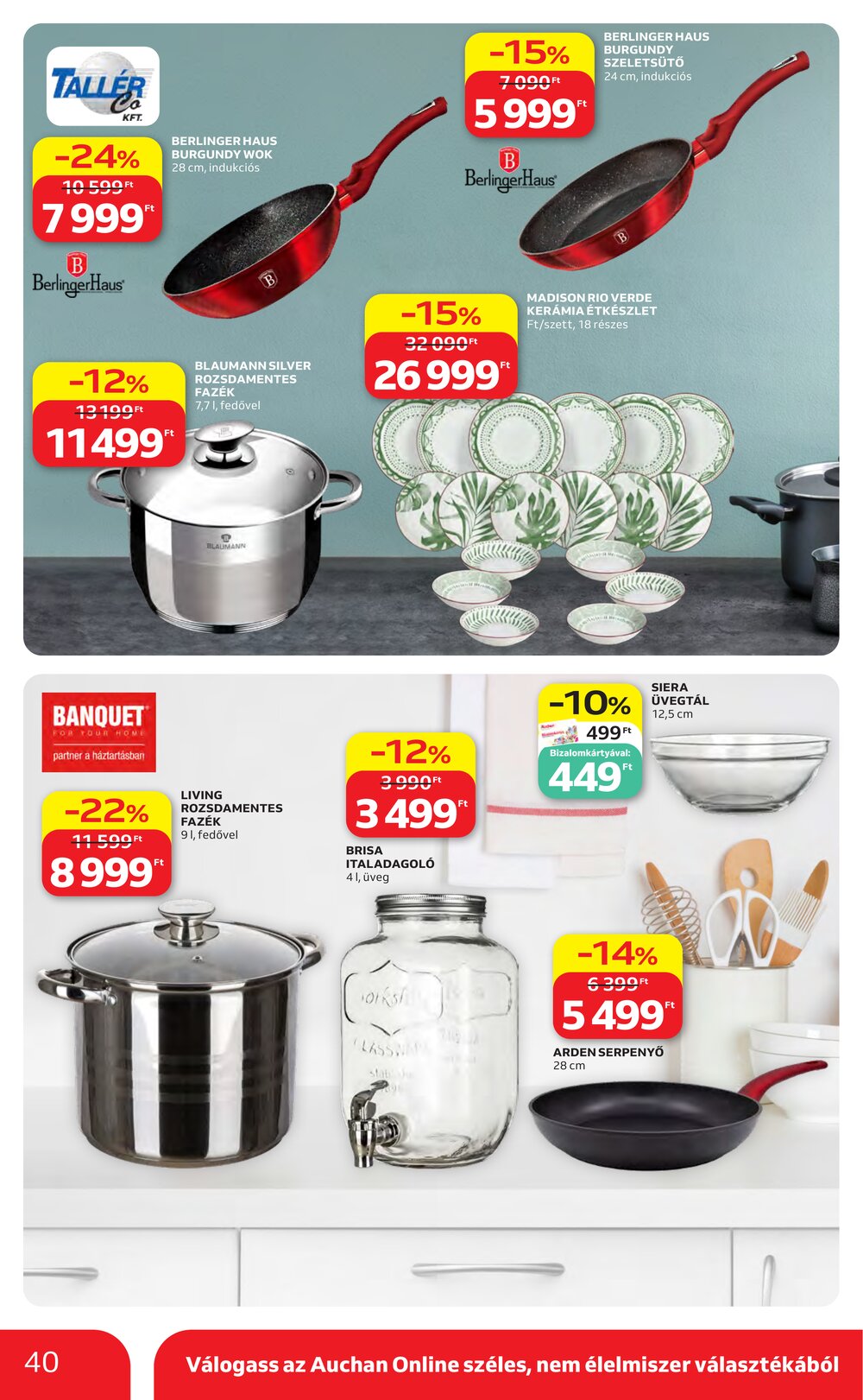 Auchan akciós újság 2026.04.30-tól - 40. oldal.