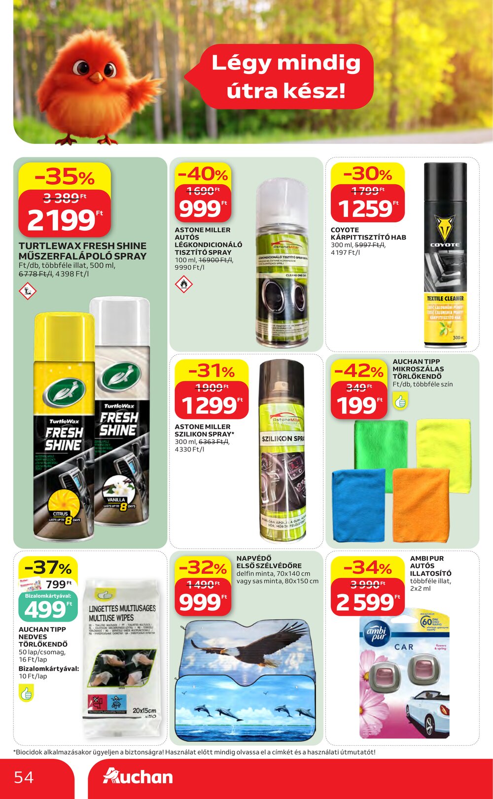 Auchan akciós újság 2026.04.30-tól - 54. oldal.